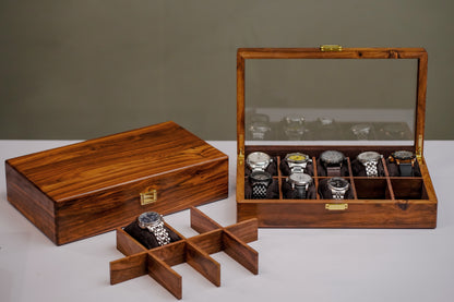 10 slots Watch Box for Men