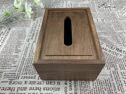 Wooden Tissue Box