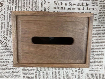 Wooden Tissue Box