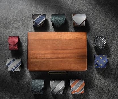 Necktie Storage Box with Lid