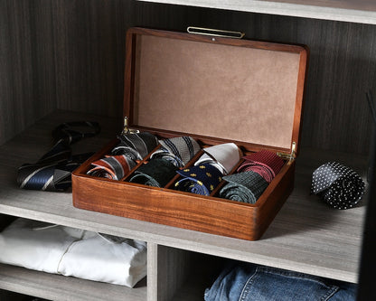 Necktie Storage Box with Lid