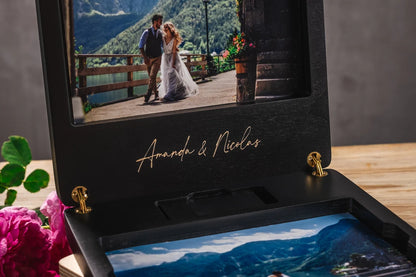 Wooden Photo Box