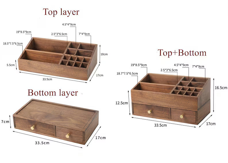 Makeup Organizers,Cosmetic & toiletry storage,Makeup Beauty storage Rack with drawer,Personalized Gift for wife mom her